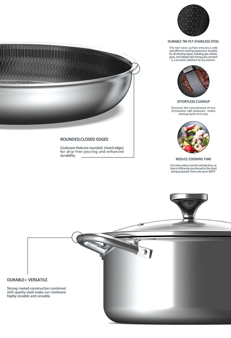 3-ply Stainless Steel